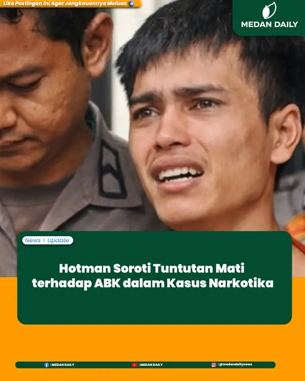 Hotman Paris Siap Bela ABK Tuntutan Mati dalam Kasus Narkotika