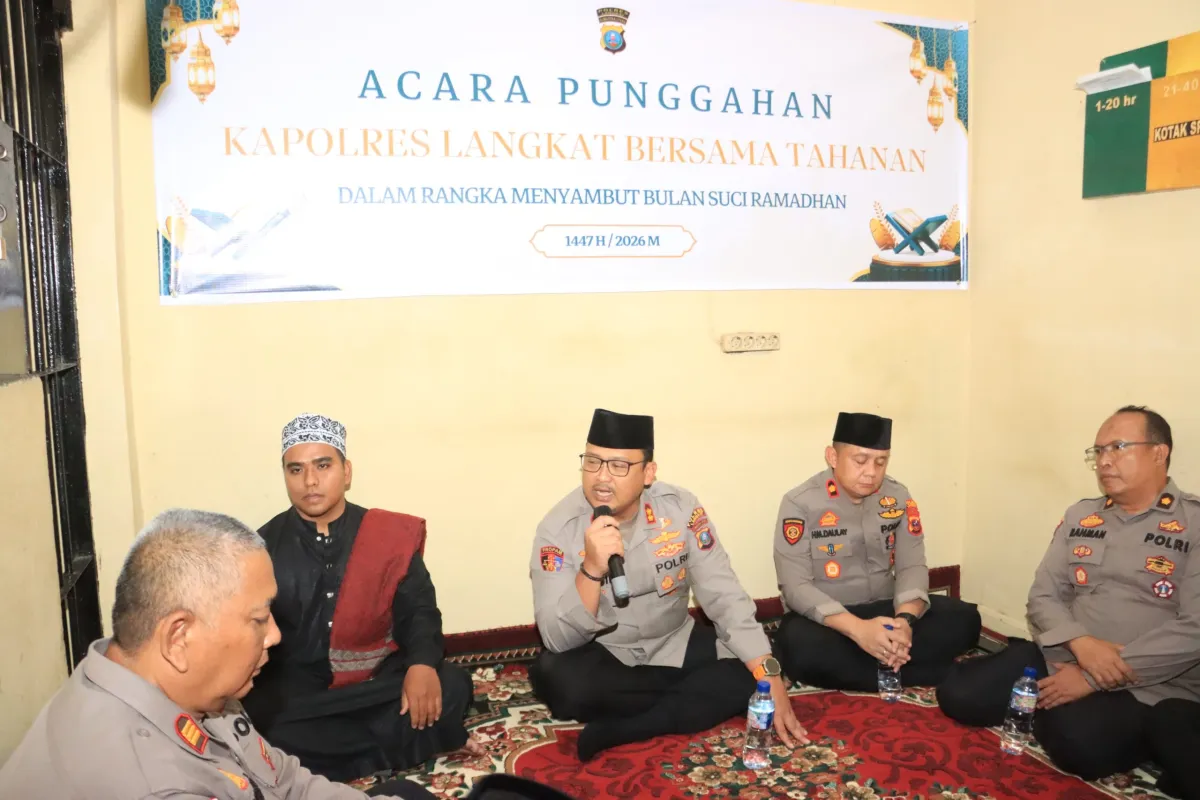 Kapolres Langkat Ajak Masyarakat Tingkatkan Empati dan Kebersamaan Menyambut Ramadhan