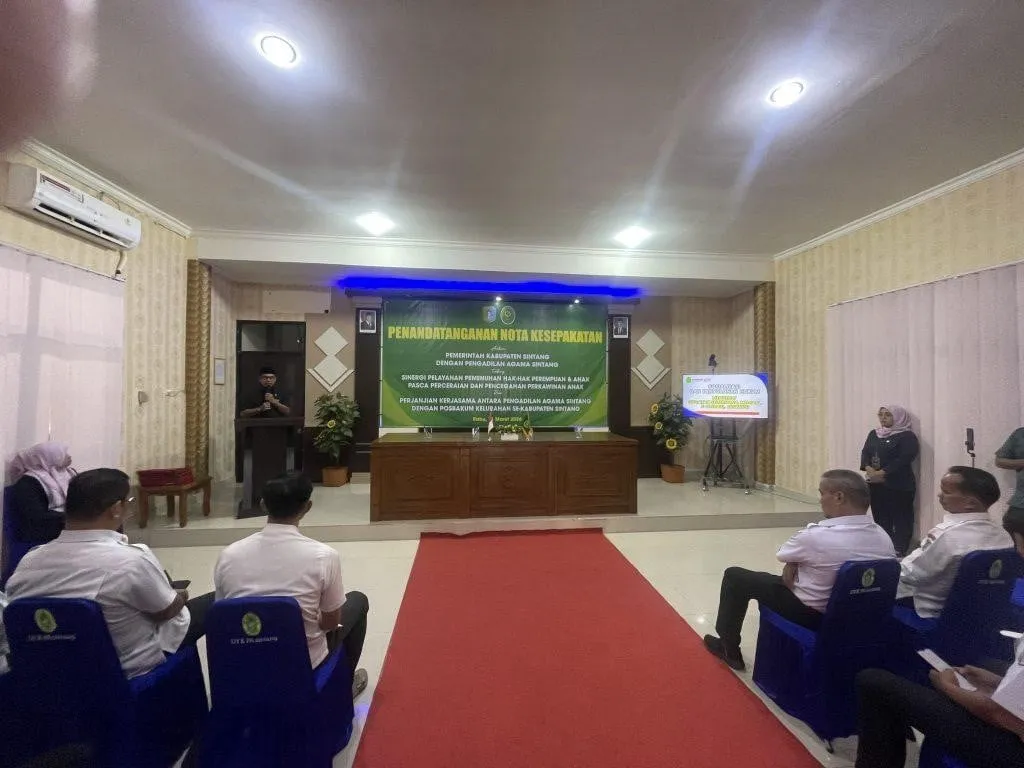 Sosialisasi Layanan e-Litigasi dan Mediasi untuk Lurah di Sintang