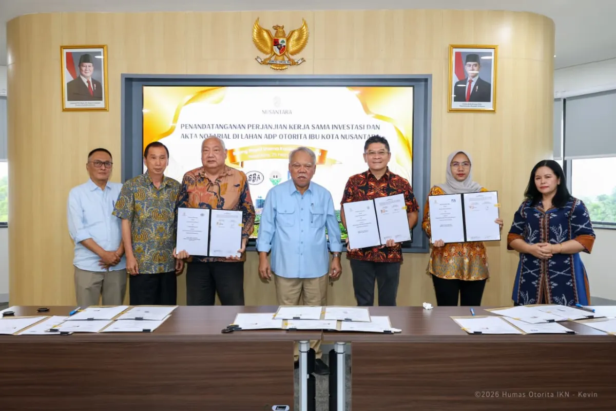 Otorita IKN Teken Tiga Kerja Sama Investasi untuk Perkuat Ekosistem Nusantara