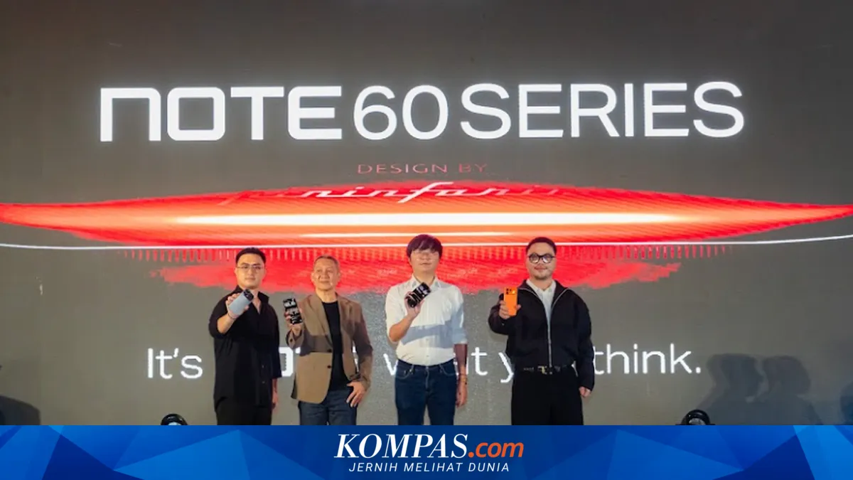 Infinix Note 60 dan Note 60 Pro Resmi Diluncurkan di Indonesia, Harga Mulai Rp 4 Jutaan