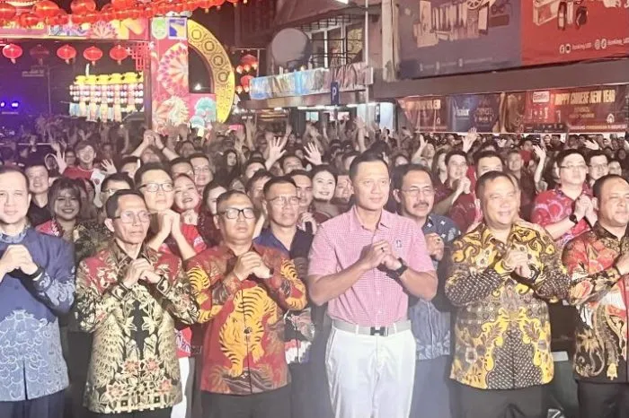 AHY Rayakan Imlek di Batam, Soroti Peran Ekonomi dan Harmoni Sosial