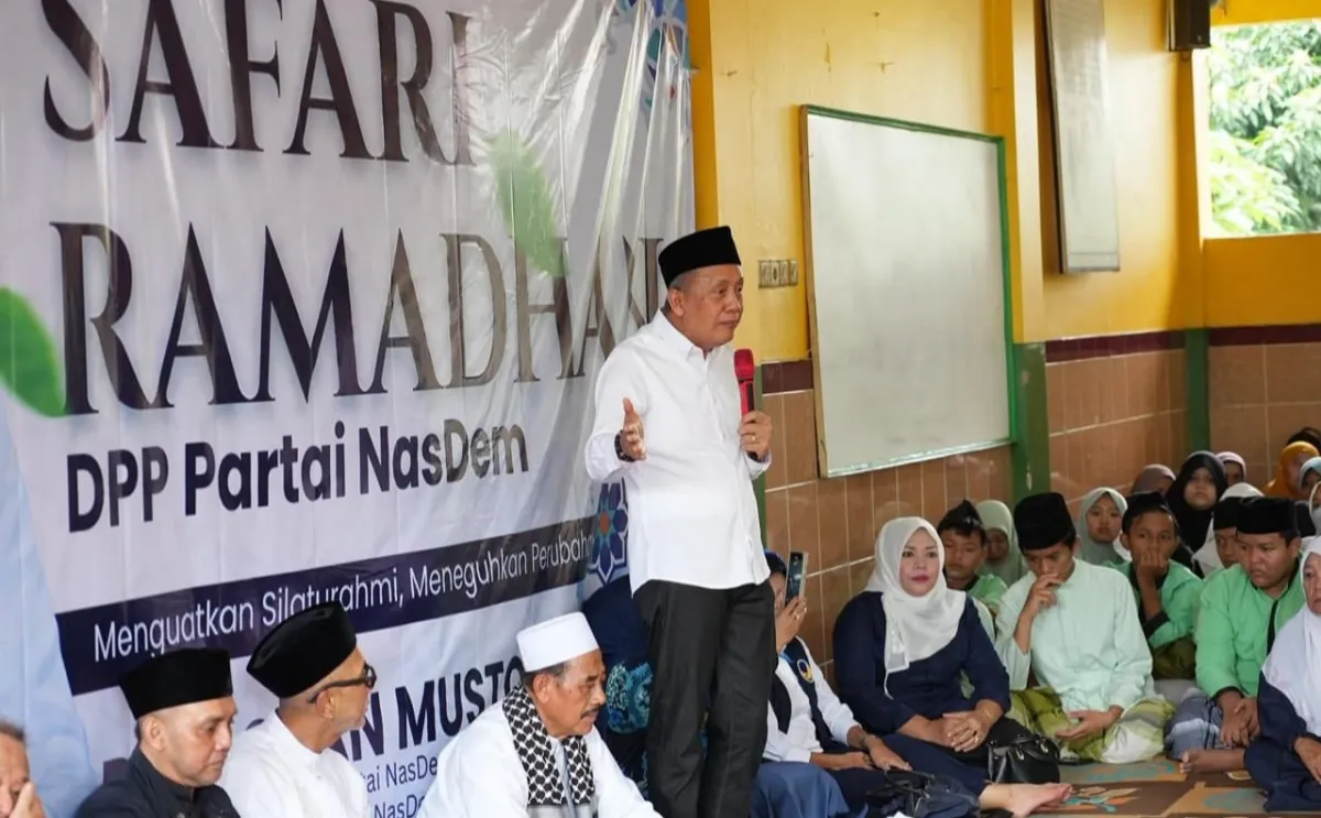 Safari Ramadan NasDem Dimulai di Pesantren Al Maghfiroh
