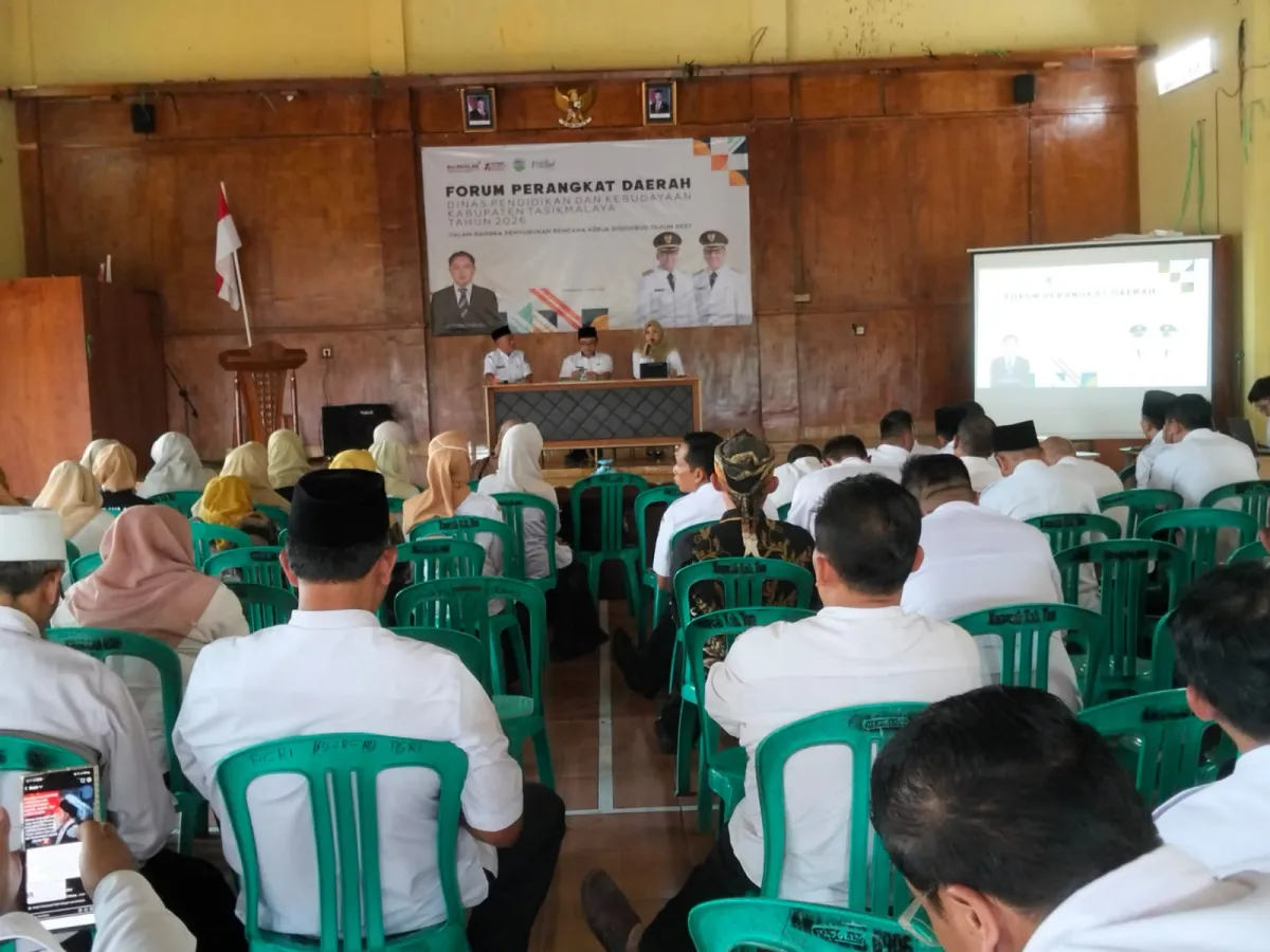 Forum Perangkat Daerah 2026 Disdikbud Tasikmalaya Bahas Kebijakan Pendidikan