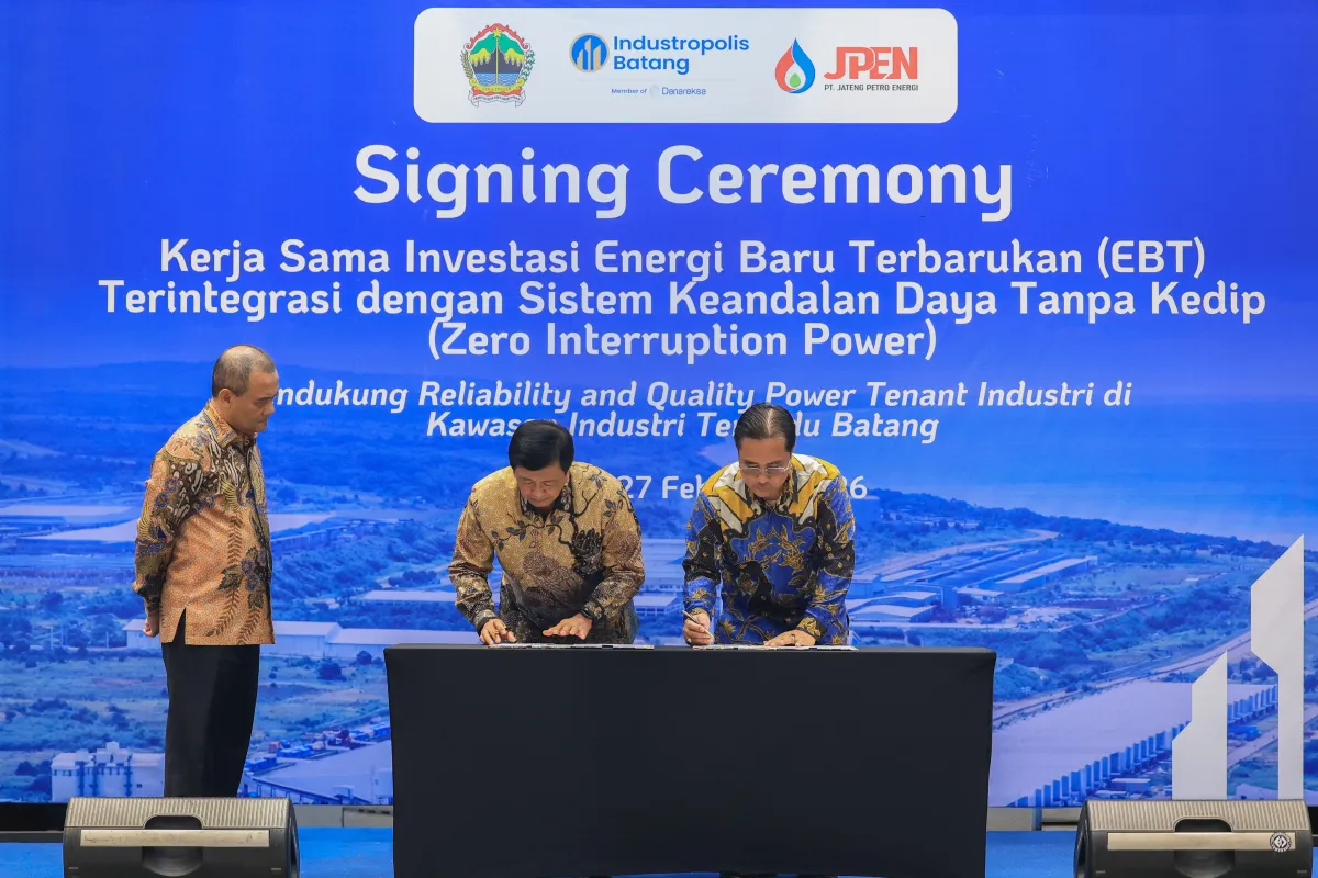 Jateng Siapkan Energi Terbarukan untuk Dukung Kawasan Industri Batang