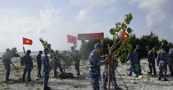 Festival Penanaman Pohon Perkuat Upaya Penghijauan di Truong Sa
