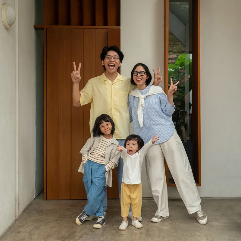 Uniqlo Luncurkan Koleksi LifeWear untuk Hari Raya, Tampilkan Gaya Serasi Keluarga Selebritas
