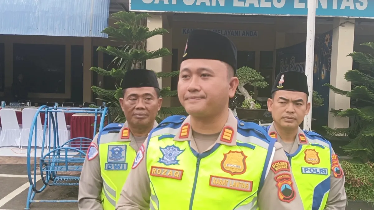 Satuan Lalu Lintas Brebes Antisipasi Kemacetan dan Kecelakaan Jelang Mudik Lebaran