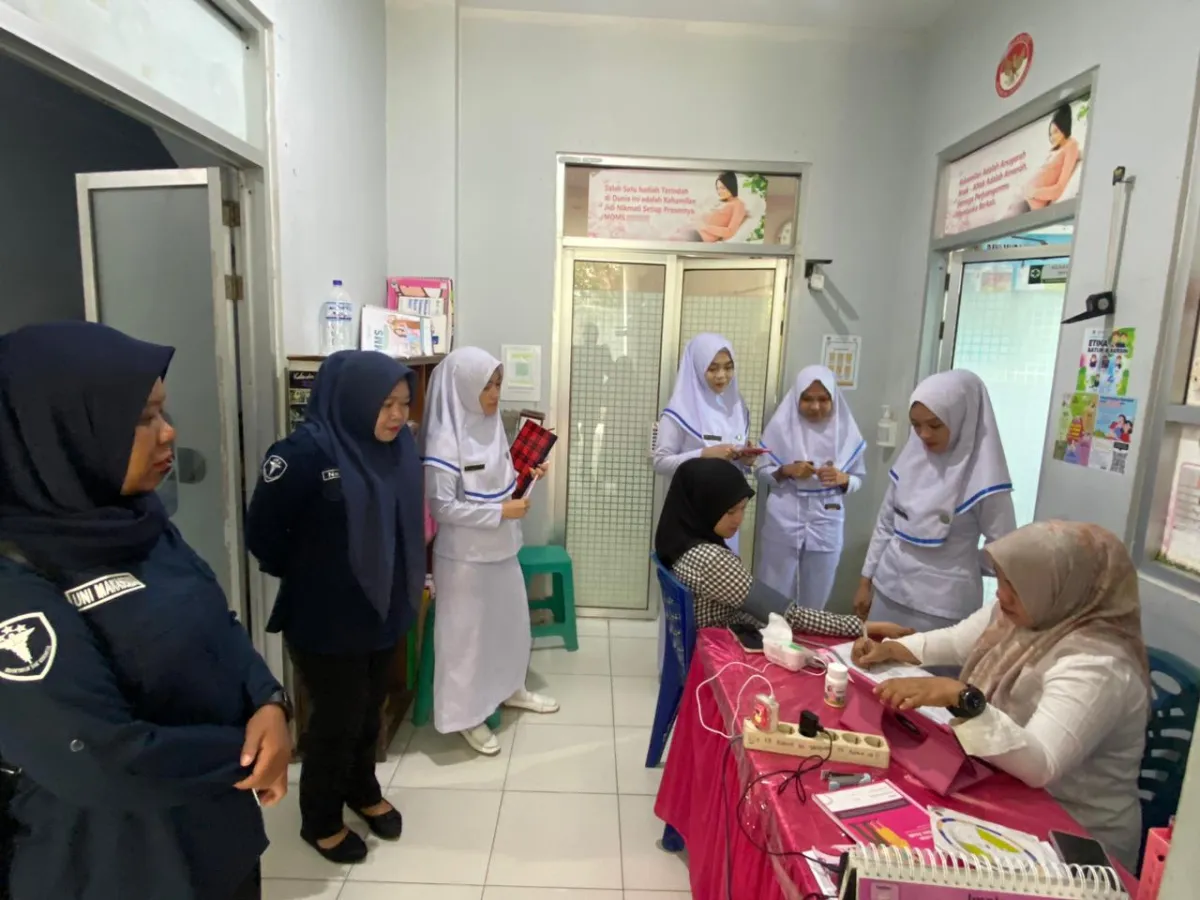 Polresta Gorontalo Kota Gelar Pendampingan Kesehatan Ibu Hamil di Puskesmas