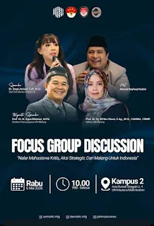 DEMA dan SEMA UIN Malang Gelar FGD Nalar Mahasiswa Kritis untuk Aksi Strategis