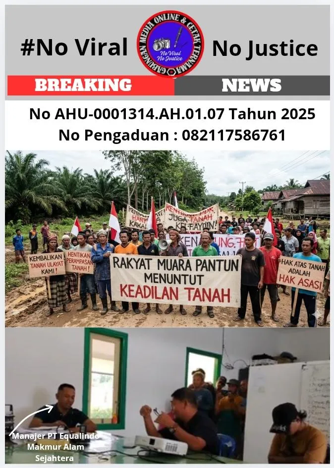 Warga Muara Pantun Desak PT Emas Tunjukkan Dokumen Hukum dan Batas Wilayah