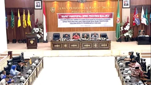 DPRD Maluku Bentuk Dua Pansus untuk Bahas Raperda 2026