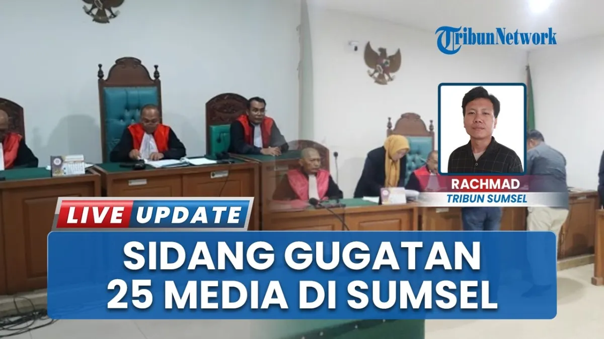 Sidang Mediasi Gugatan 25 Media di PN Palembang Dimulai
