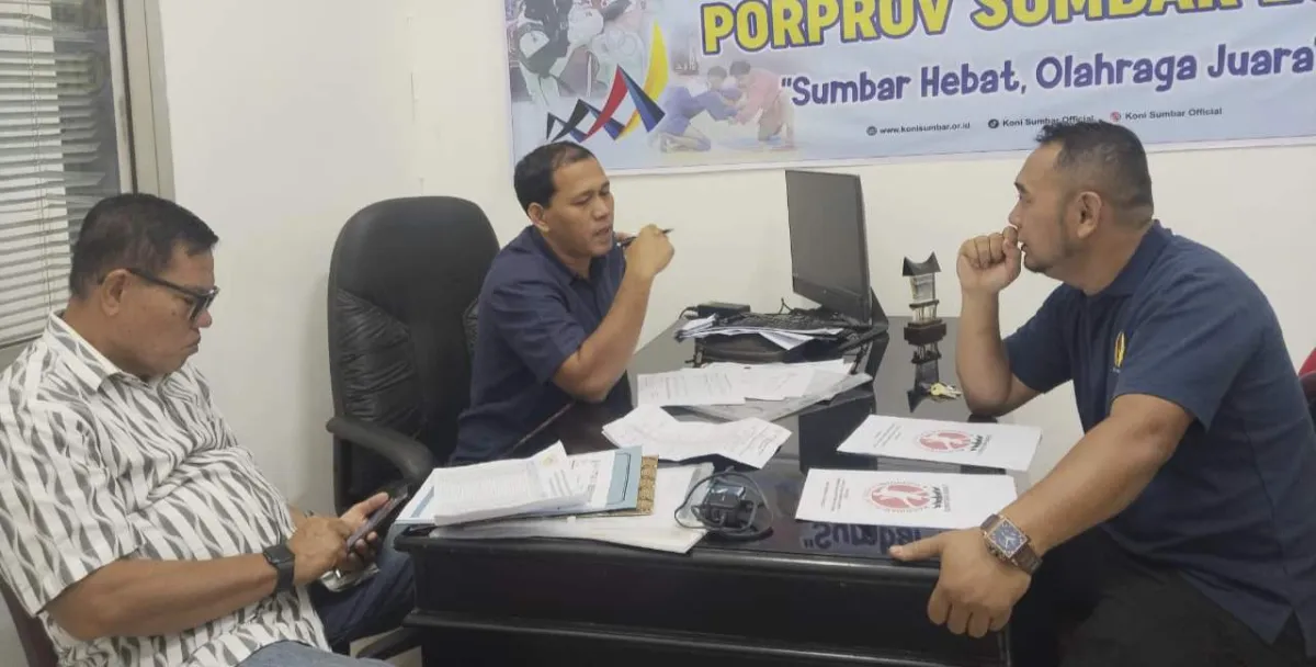 KONI Sumbar Pertanyakan Ketidakhadiran Sepak Bola dan Futsal di Rapat Persiapan Porprov