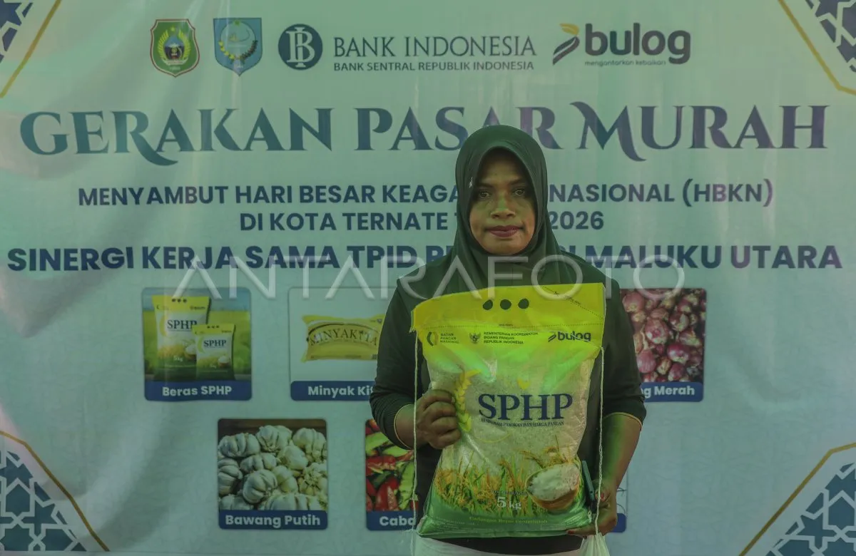 Pasar Murah Ramadhan Hadir di Ternate untuk Stabilkan Harga Sembako