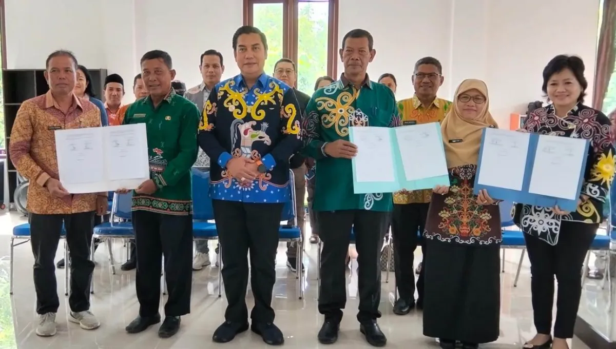 Sertijab Pejabat Tinggi di Pulang Pisau Dorong Profesionalisme ASN