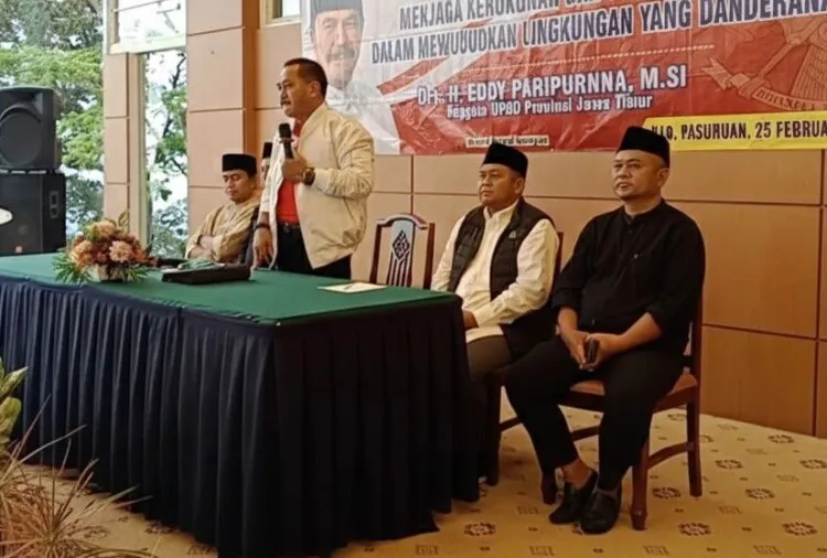 Eddy Paripurna Ajak Warga Prigen Jaga Kerukunan dan Toleransi