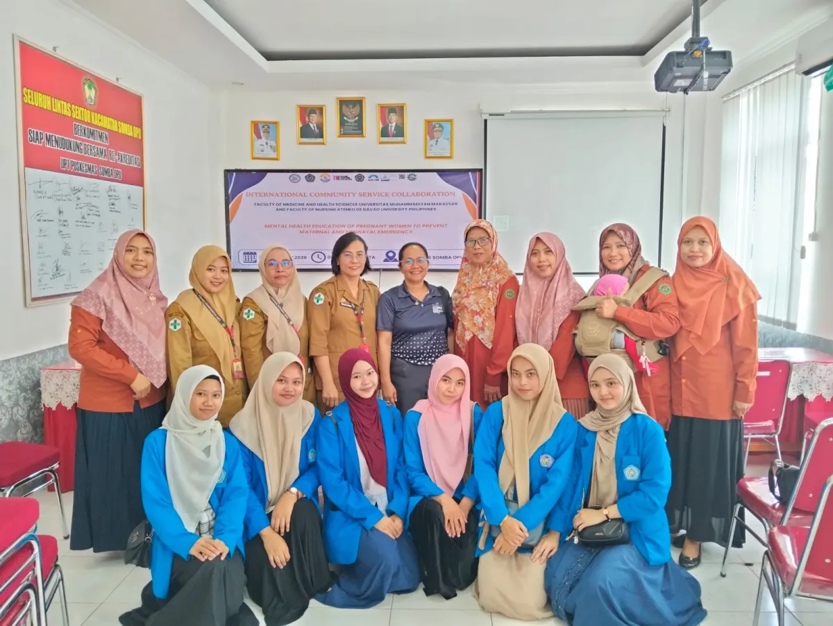 Kolaborasi Unismuh dan ADDU: Edukasi Kesehatan Mental untuk Ibu Hamil