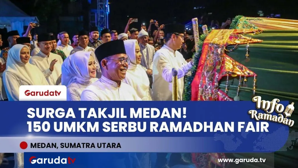 Ramadhan Fair Ke-20 Hadir dengan 150 Booth Kuliner di Taman Sri Deli