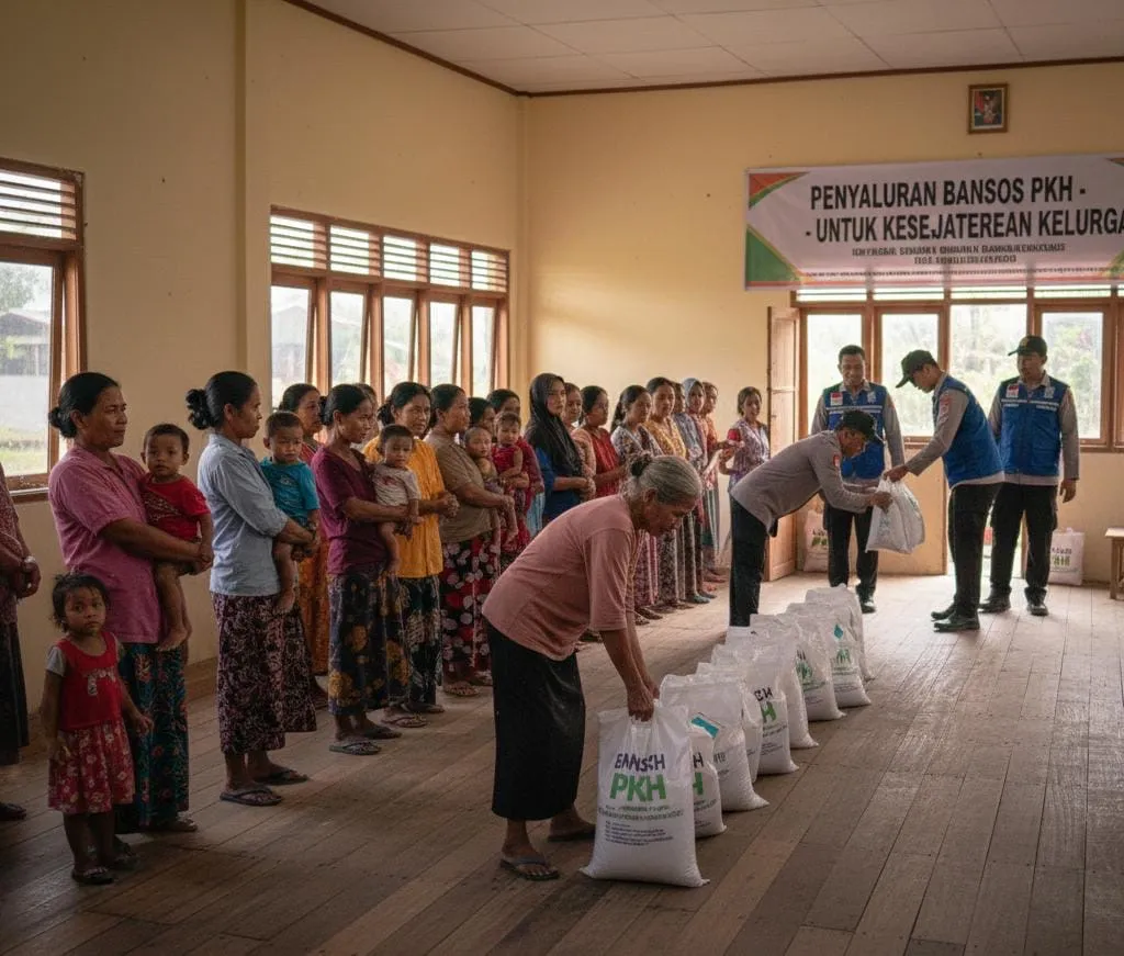 Bansos Ganda Februari 2026: KPM PKH dan BPNT Berpeluang Dapat Rp3 Juta