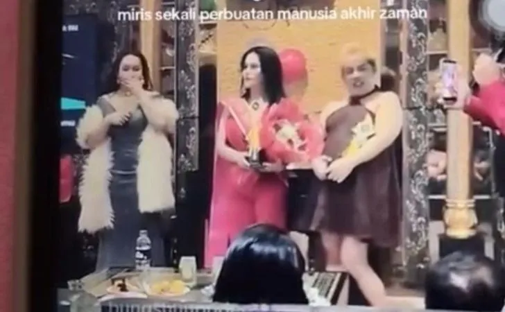 Polresta Pekanbaru Selidiki Video Viral Pesta Waria di THM