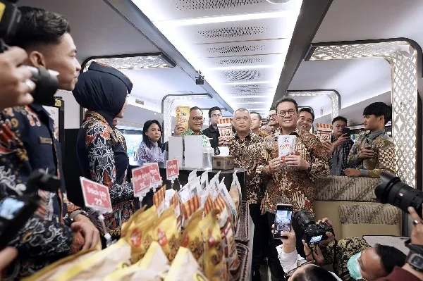 Produk UMKM Pangan Resmi Hadir di Kereta Api Jarak Jauh