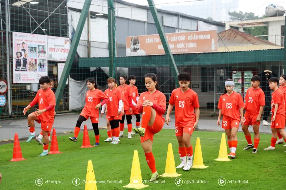 Timnas U20 Putri Vietnam Siap Berlatih di Tiongkok Menjelang Kejuaraan AFC 2026