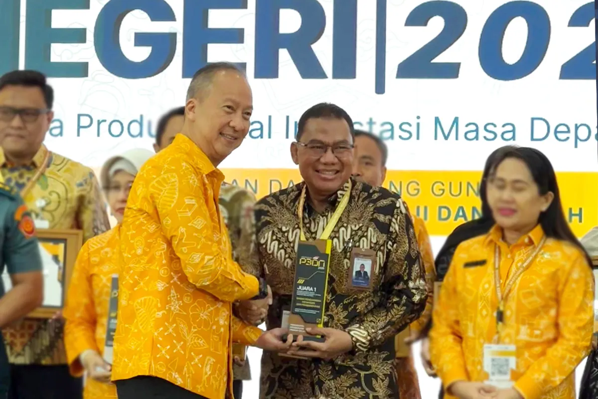 BPKP Raih Juara I P2DN 2025 Kategori Lembaga Negara dengan Anggaran Kecil