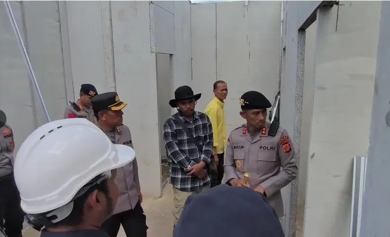 Kapolda Aceh Tinjau Pembangunan 150 Huntap untuk Korban Banjir