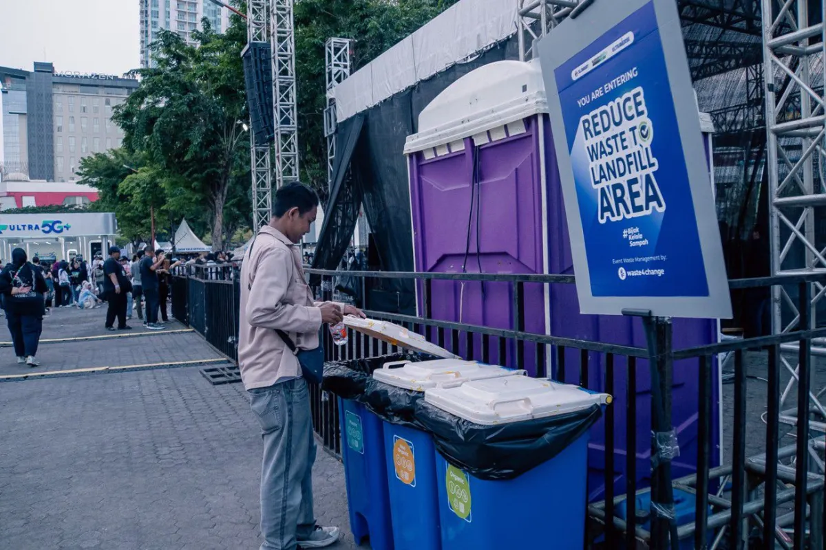 XLSMART Terapkan Zero Waste dalam Ultraverse Festival untuk Dorong Keberlanjutan