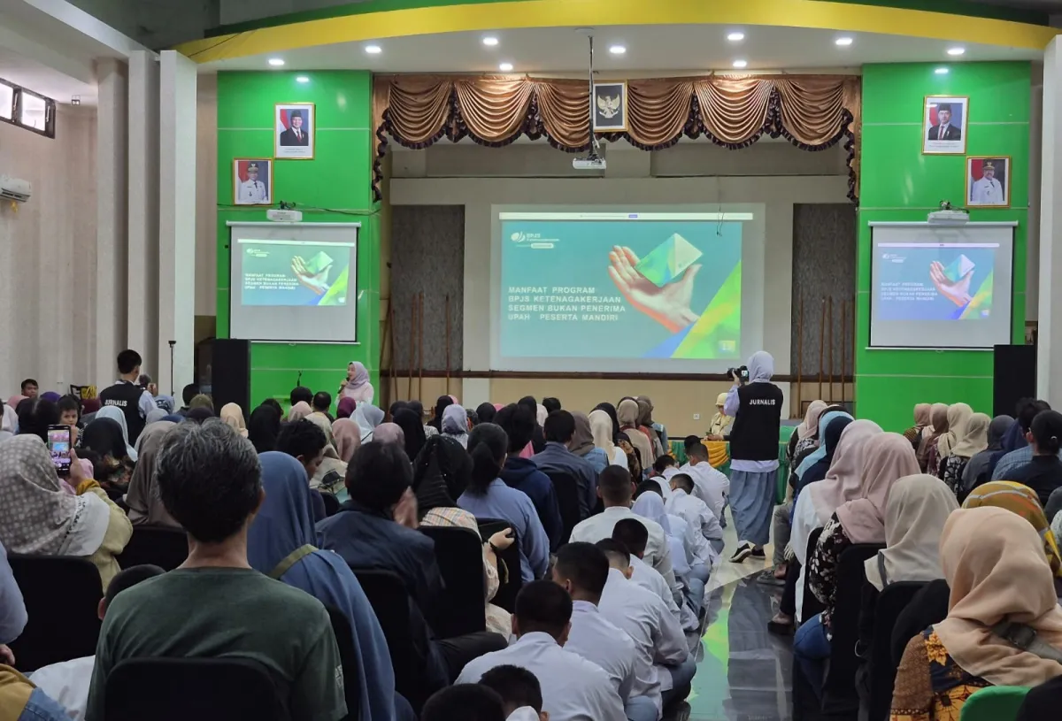 BPJS Ketenagakerjaan Jamin Keamanan Magang Ratusan Siswa SMK Negeri 26 Jakarta