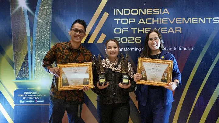 Pegadaian Raih Dua Penghargaan di Indonesia Top Achievements 2026