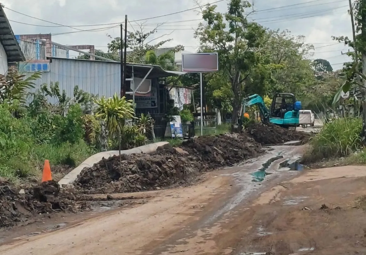 Perumdam Tirta Mentaya Bangun Jaringan Pipa untuk Ketersediaan Air Bersih di Baamang