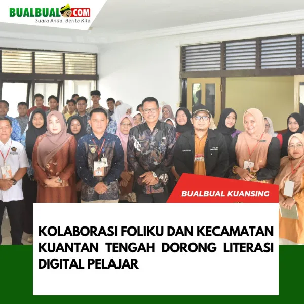 FOLIKU Selenggarakan Pelatihan Jurnalistik dan Konten Kreator untuk Pelajar di Kuantan Tengah