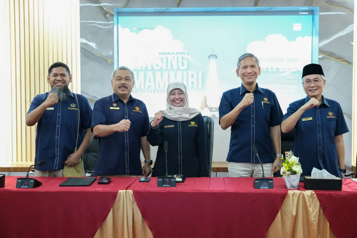 APBN Sulsel 2026: Belanja Tembus Rp4,77 Triliun di Awal Tahun