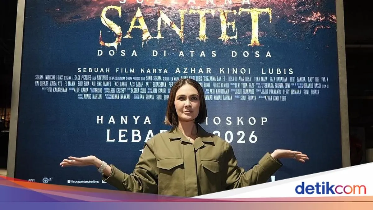 Luna Maya Fokus di Film Suzzanna: Santet Dosa di Atas Dosa untuk 2026