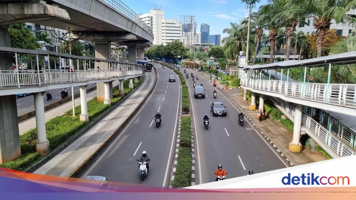 Jalan Rasuna Said Jaksel Kini Bebas Tiang Monorel