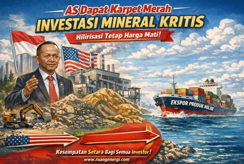 Indonesia Tawarkan Investasi Mineral Kritis untuk AS dengan Prinsip Hilirisasi