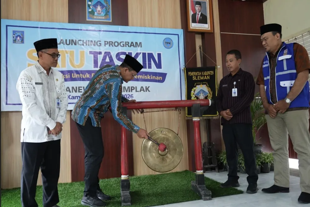 Peluncuran Program Satu Taskin untuk Atasi Kemiskinan di Ngemplak