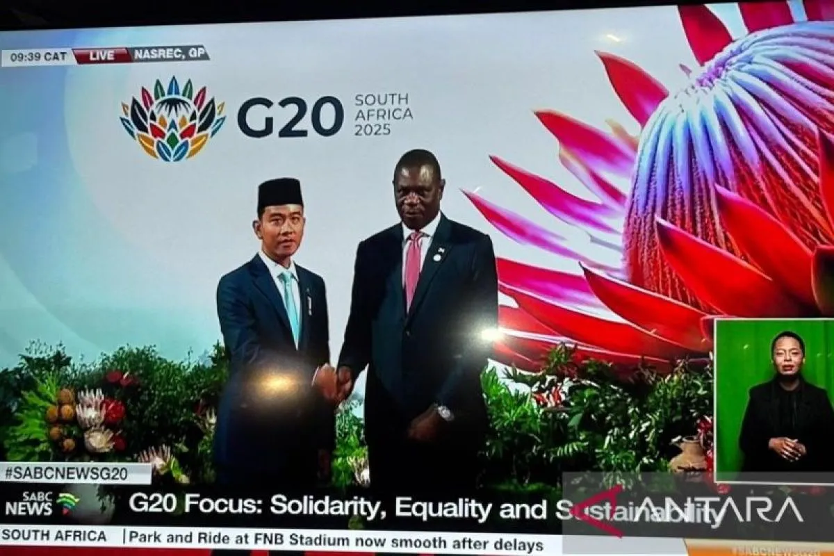 Wakil Presiden Gibran Hadiri KTT G20, Disambut Presiden Afrika Selatan