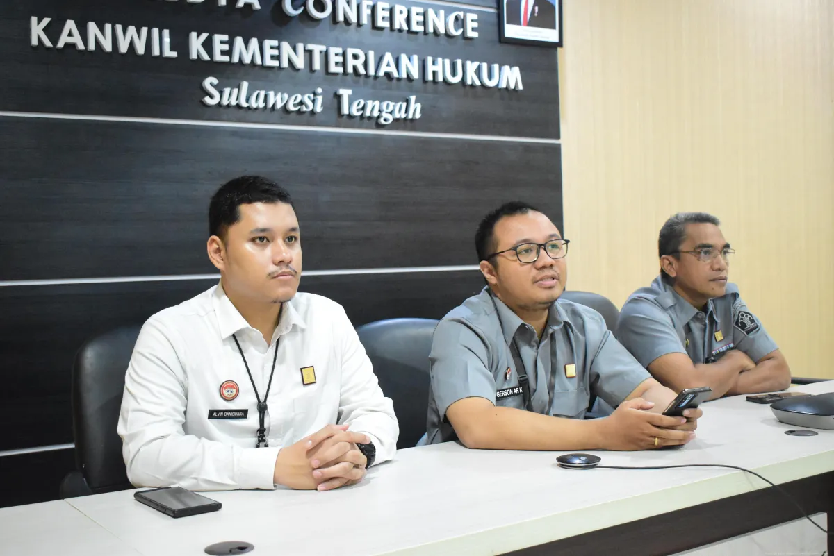 Evaluasi Pengelolaan Internet Dukung Efektivitas Pelayanan Publik di Kemenkum Sulteng