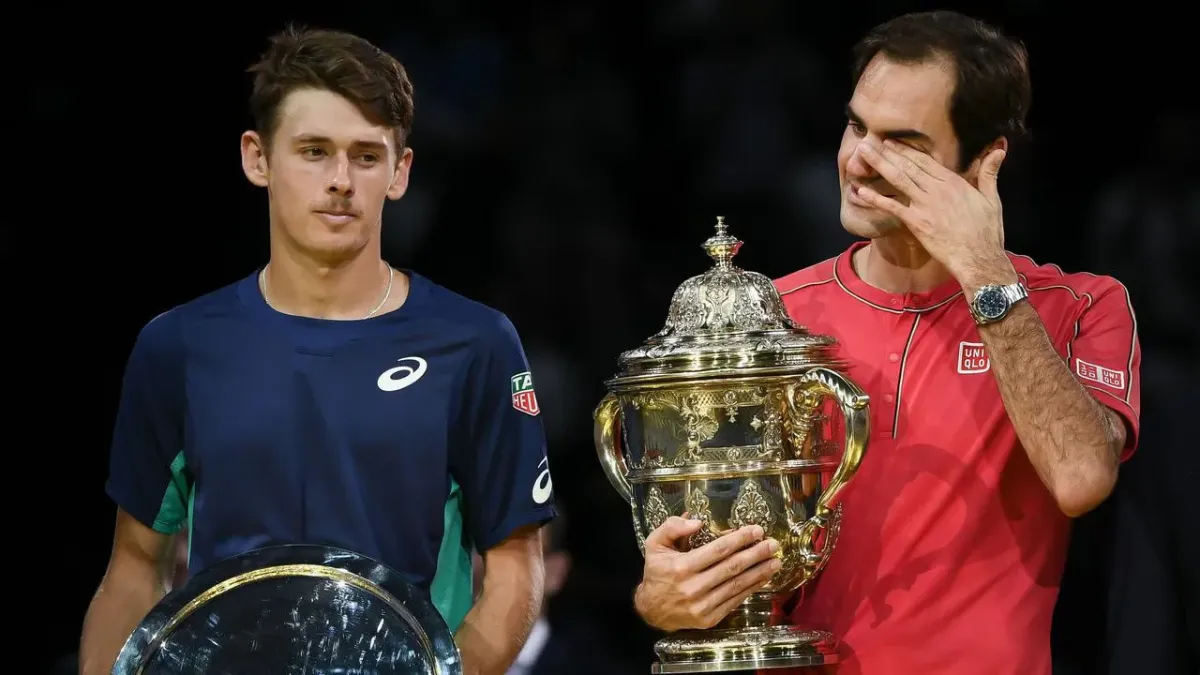 Alex De Minaur Kenang Pertandingan Melawan Roger Federer di Basel 2019