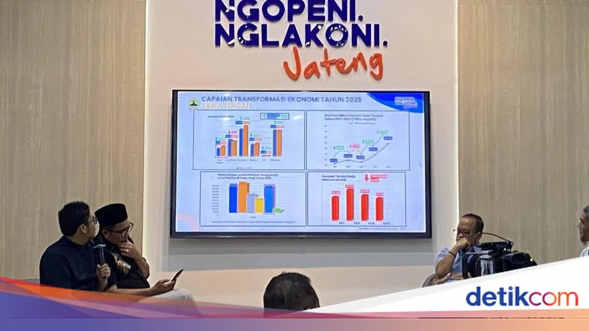 Satu Tahun Luthfi-Yasin: Pertumbuhan Ekonomi Jateng Capai 5,37% dan Pengangguran Turun