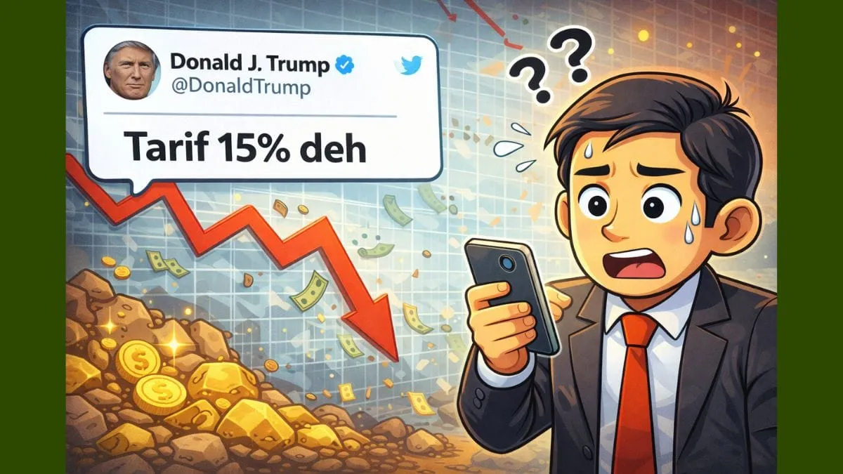 Penurunan Saham Teknologi AS Dipicu Ketidakpastian Tarif Trump