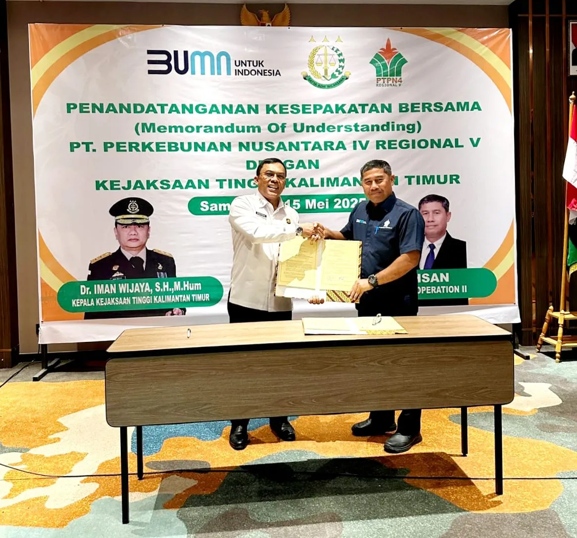 PTPN IV dan Kejati Kaltim Sepakati Kerjasama Hukum Perdata