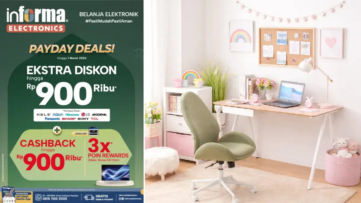Informa Kendari Berikan Tips Furnitur untuk Ruang Kerja Nyaman di Ramadan