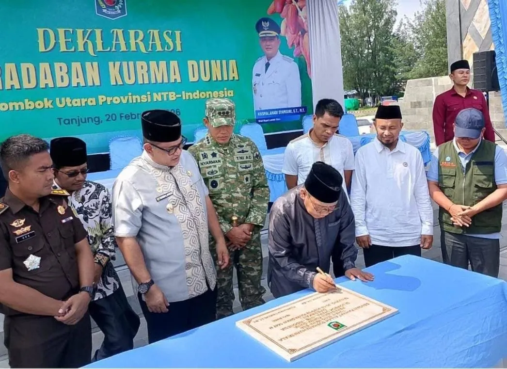 Lombok Utara Deklarasikan Kurma Sebagai Ikon Ekonomi Masa Depan