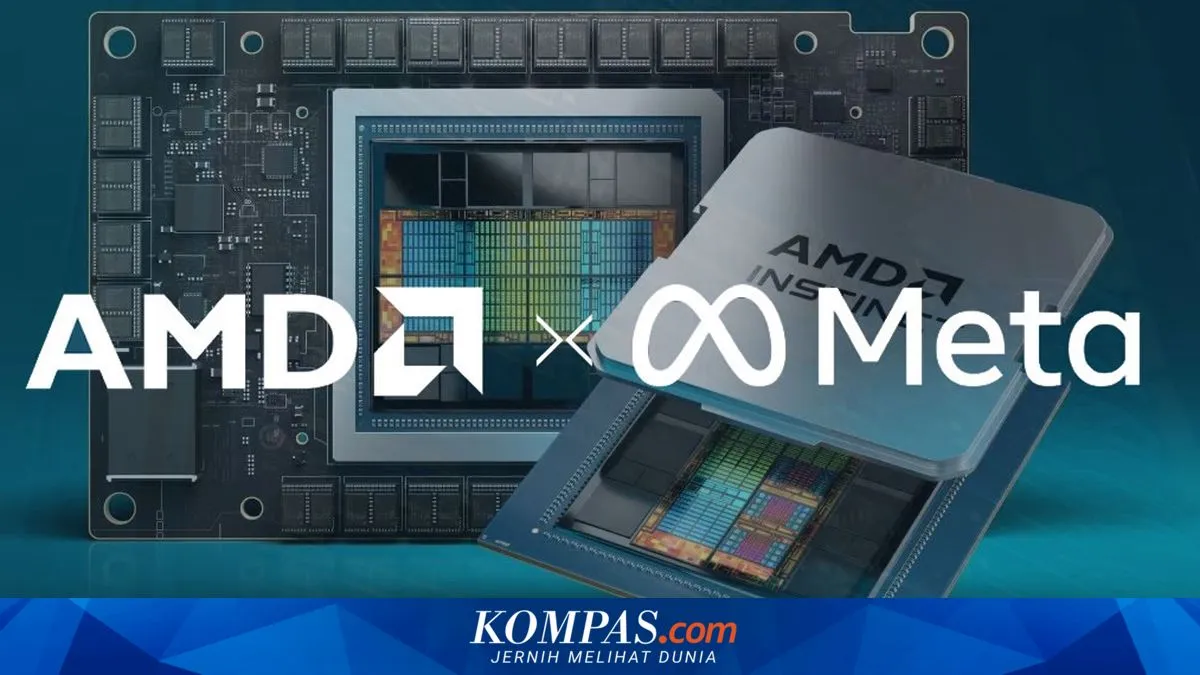 Meta Jalin Kemitraan Strategis dengan AMD untuk Diversifikasi Chip AI