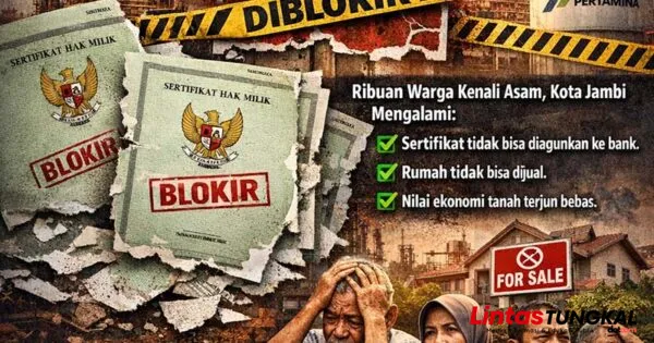 Ribuan Warga Jambi Terjebak Masalah Lahan: Antara Sertifikat dan Zona Merah