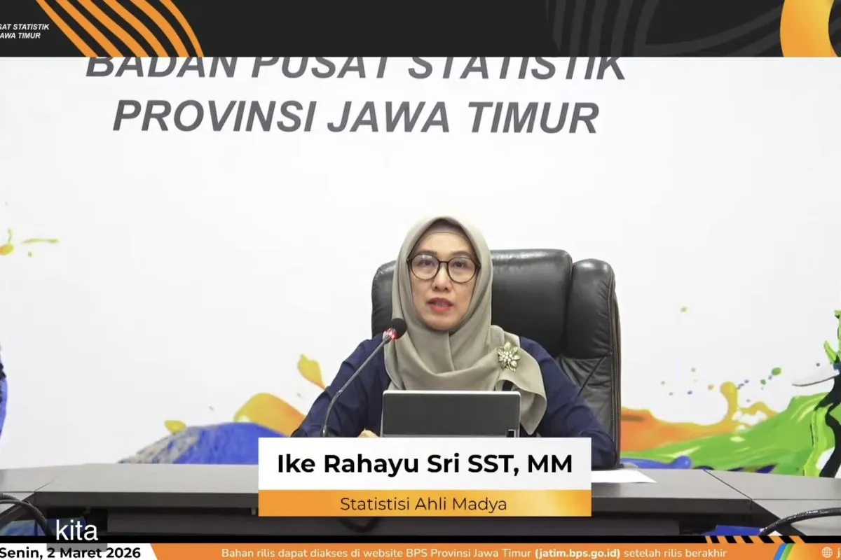 Impor Nonmigas Jatim Naik 12,01 Persen di Januari 2026